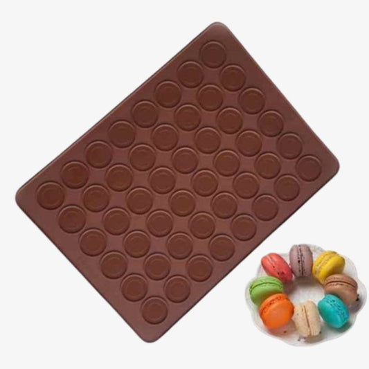 48 Cavity Non-Stick Macaron Silicone Baking Mats Biscuit Pastry DIY Bakeware Decorating Tools Silicon Mold Pads