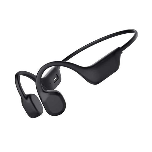 360° Folding Memory Skeleton Earphones – Ergonomic Bone Conduction Neck-Hanging Headphones with 8-Hour Endurance