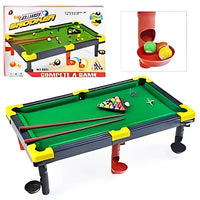 Kids Mini 8-Ball Pool Table – Snooker Cue Set, Indoor & Outdoor Game for Children
