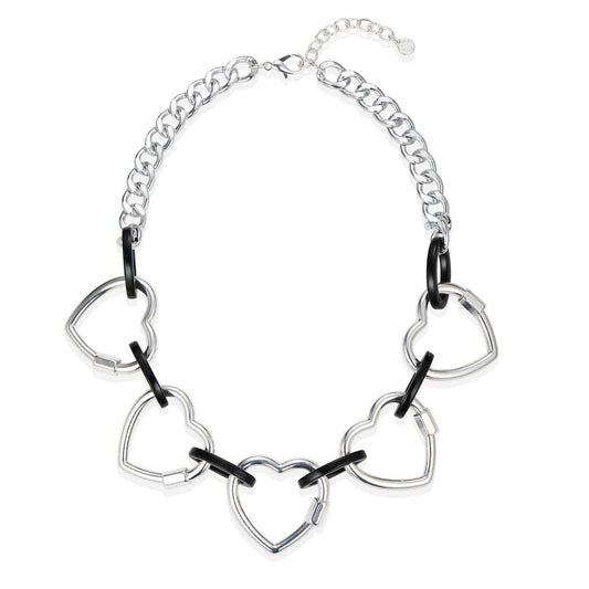 Silver Petal Grace Necklace