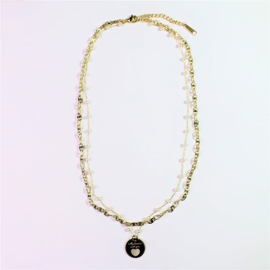 Golden Radiant Petal Necklace