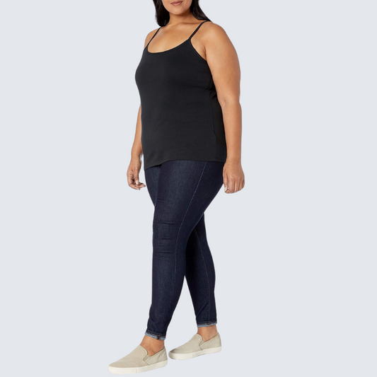 2-Pack  Basic Womens Camisol Tank Tops