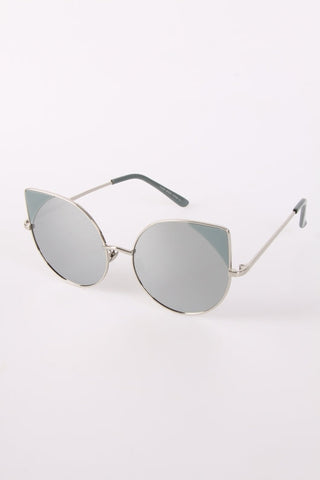 Cat Eye Sunglasses with Edge colors