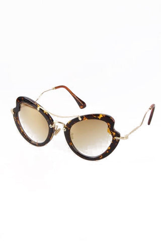 Chunky Over-sized Cat Eye Sunglasses