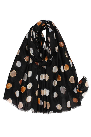 Polka Dot Print Scarves