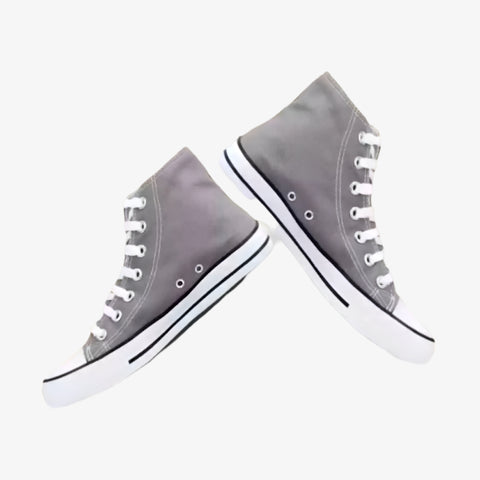 Canvas High Top Trainers