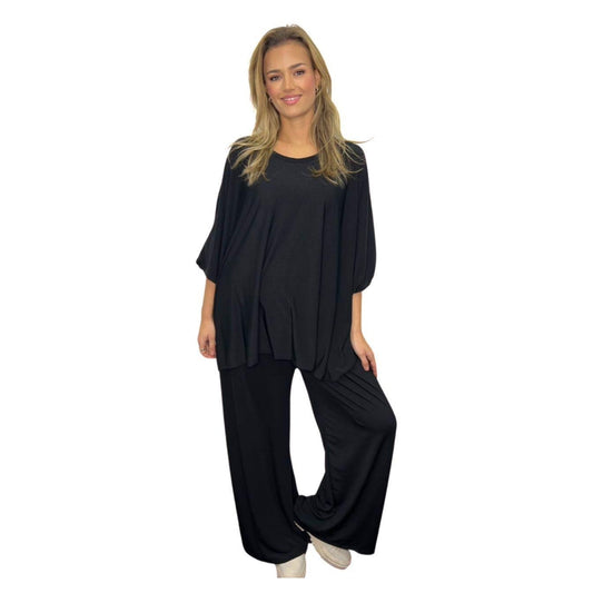 Spring Cocoon Top & Wide Leg Co-ord Set