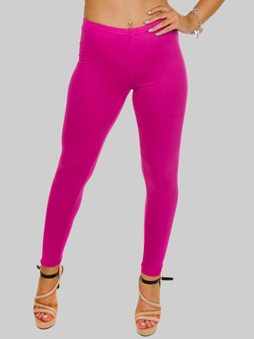 Plain Full Length Legging [Pack of 6]