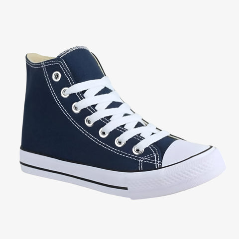 Canvas High Top Trainers