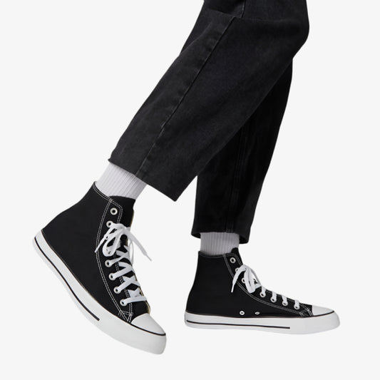 Canvas High Top Trainers