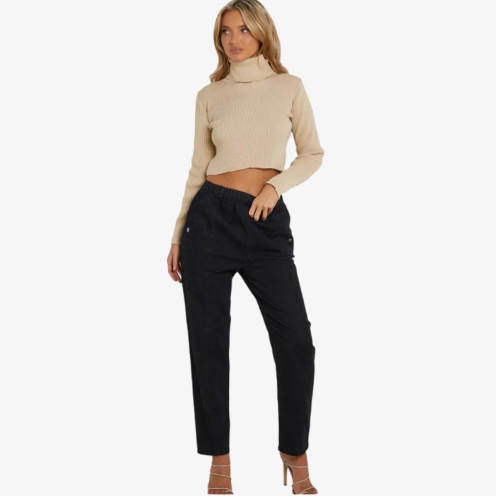Cherry Berry Magic Stretch Denim Pants