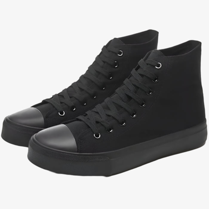 Canvas High Top Trainers