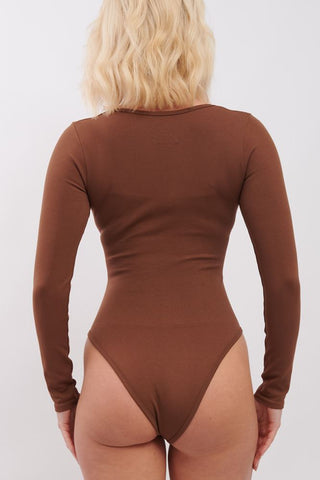 Plain Padded Nylon Bodysuit