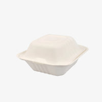500 Pieces Disposable Eco Bagasse Take Away Food Container