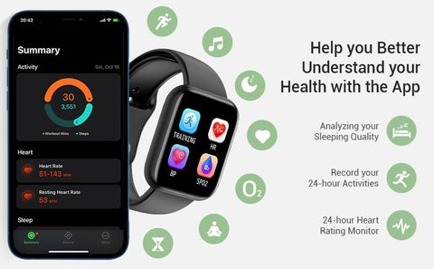 Smart Watch D20 Ultra Water Proof Bluetooth Activity Tracker