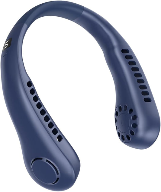 Portable Bladeless Neck Fan Rechargeable & Hands-Free Cooling