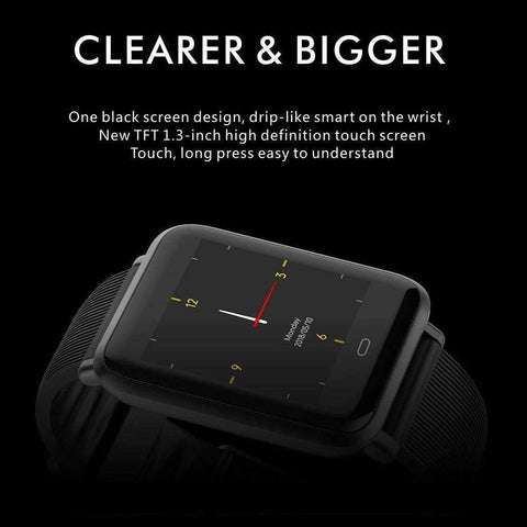 Q9 Smart Watch/Fitness Watch/Activity Tracker with Extra Strap