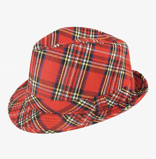 Tartan Trilby Hat