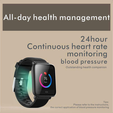 Q9 Smart Watch/Fitness Watch/Activity Tracker with Extra Strap