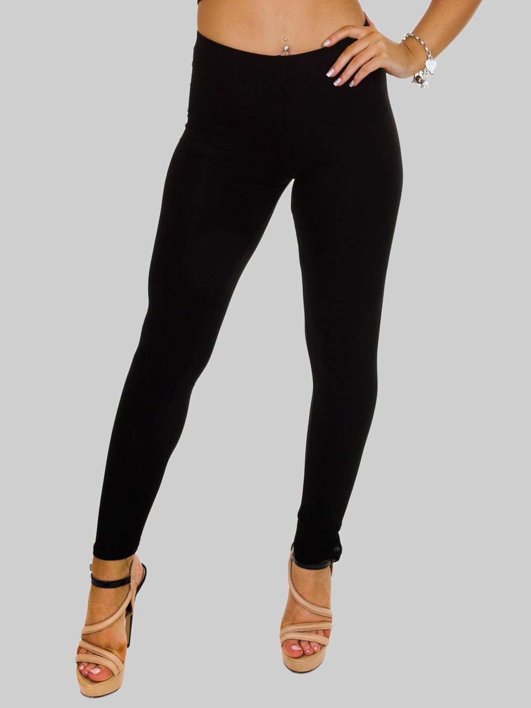 Plain Full Length Legging [Pack of 6]