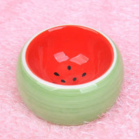 Anti Spill Hamster Food Bowl Fruit Color Ceramic Trendyol