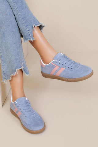 Flat Lace Up Trainer