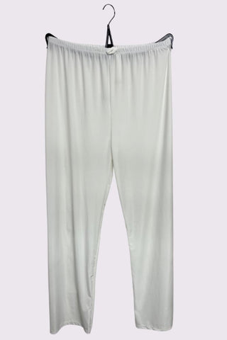 Plain Drawstring Waistband Trousers
