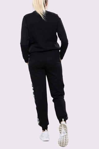 Camouflage Print Side Panel Loungewear