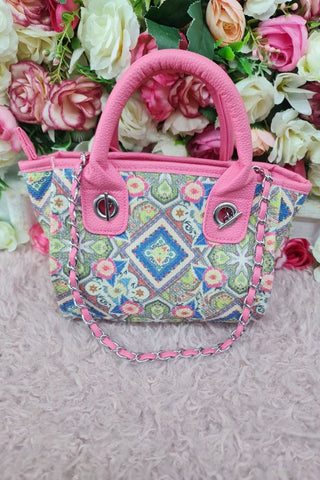 Azetic Print Two Handel Bag