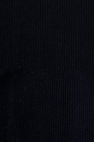 Plain One Shoulder Seamless Ribbed Nylon Bodysuit