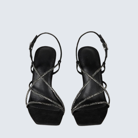 Britian Mall Womens Versatile Strappy Stiletto Sandals