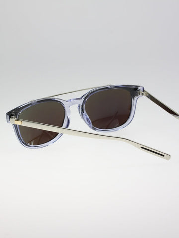 double brow square sunglasses