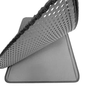 Honeycomb Waterproof Pet Litter Trapper Mat – Eco-Friendly Double-Layer Design for Cats