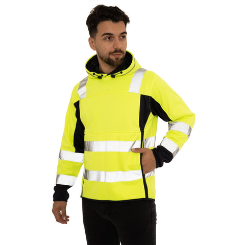 Long Pockets Pullover Hoodie