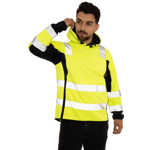 Long Pockets Pullover Hoodie