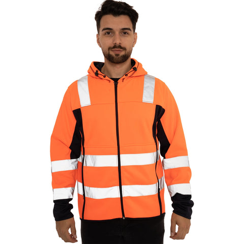 Two side Long Pockets Pullover Hoodie