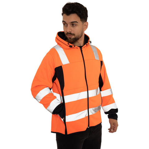 Two side Long Pockets Pullover Hoodie