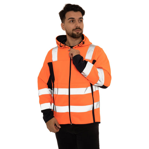 Two side Long Pockets Pullover Hoodie