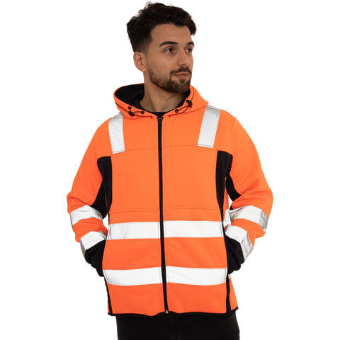 Two side Long Pockets Pullover Hoodie