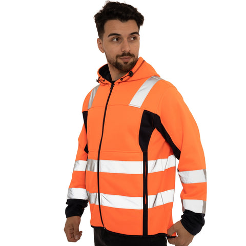 Two side Long Pockets Pullover Hoodie