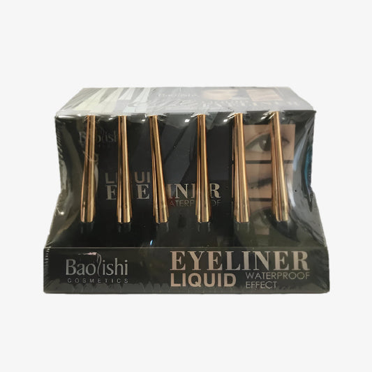 Baolishi Black Liquid Eyeliner 8ml Box of 24