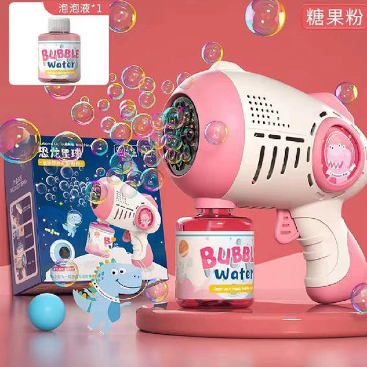 Bubble Gun Blue/pink with battries