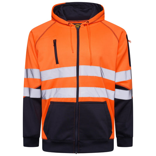 High Vis Zipper Hoodies