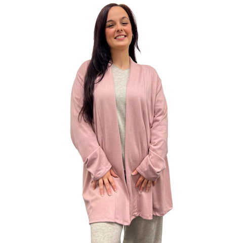 Open Front Cozy Knit Cardigan (Various Colors)
