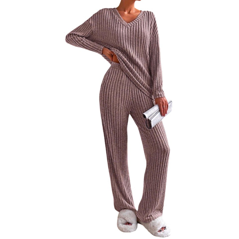 Fleece Lounge Set with Super Soft Stretch