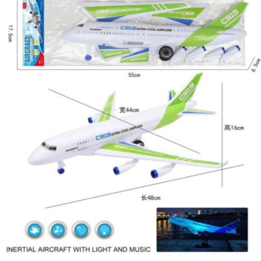 Friction Aircraft With Light and Music