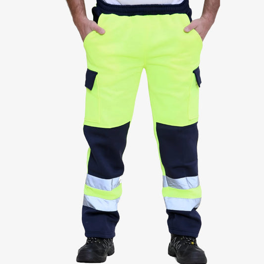 High Visibility Protection Safety Work Trouser – Yellow
