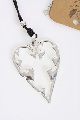 Heart Lagen Look Necklace for Women