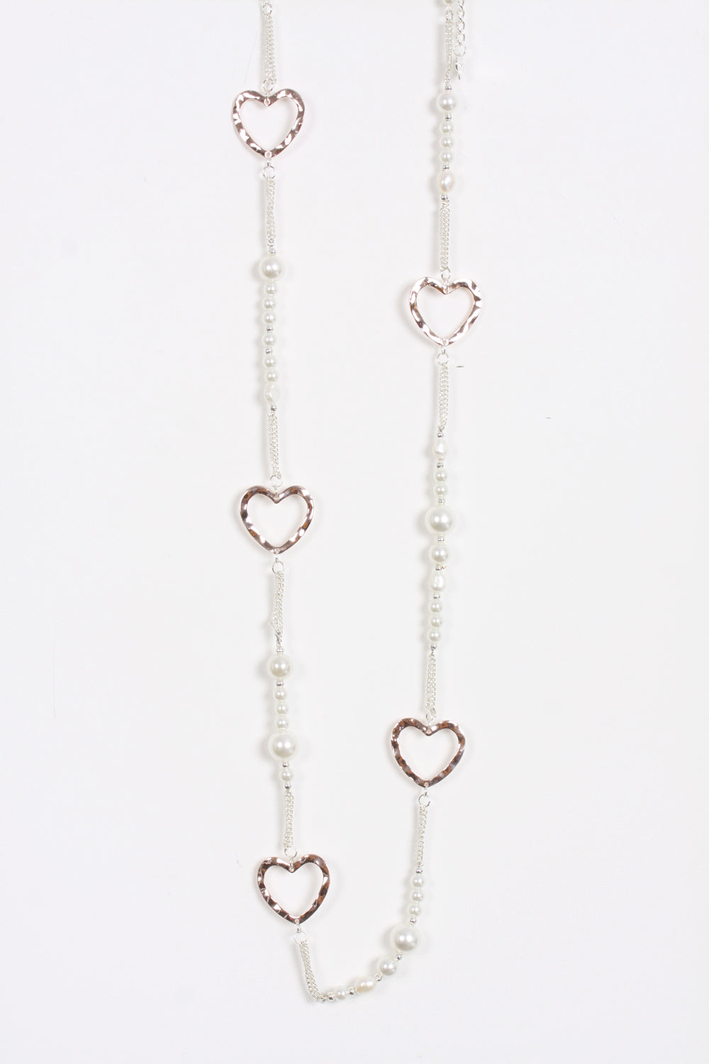 Hearts Lagen Look Jewellery Necklace for Women