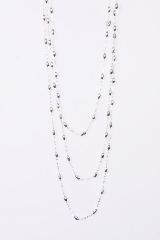 Multiple Beads Chain Necklace for Women